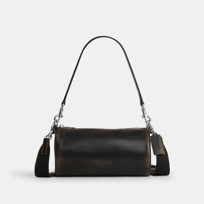 Coach Outlet Andre Barrel Bag 24 In Loved Leather In Multi