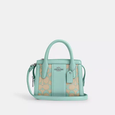 Coach Outlet Andrea Mini Carryall In Signature Jacquard In Multi