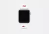 Coach Outlet Apple Watch® Strap, 38 Mm, 40 Mm And 41 Mm In Red