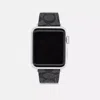 Coach Outlet Apple Watch® Strap, 38 Mm And 40 Mm In Grey