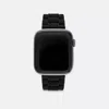 Coach Outlet Apple Watch® Strap, 42 Mm And 44 Mm In Black