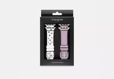 Coach Outlet Apple Watch® Strap Set, 38 Mm, 40 Mm And 41 Mm, Size: Women In Multi