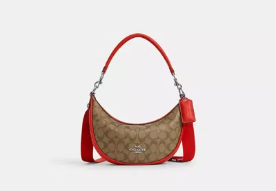 Coach Outlet Aria Shoulder Bag In Signature Canvas In Multi
