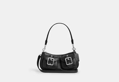 Coach Outlet Ashton Baguette Bag In Black