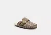 Coach Outlet Ashton Clog In Signature Jacquard In Multi