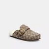 Coach Outlet Ashton Clog In Signature Jacquard In Multi