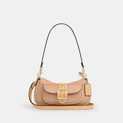 Coach Outlet Ashton Mini Shoulder Bag In Signature Leather In Pink