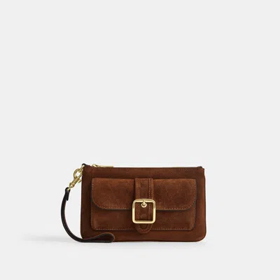 Coach Outlet Ashton Wristlet In Orange