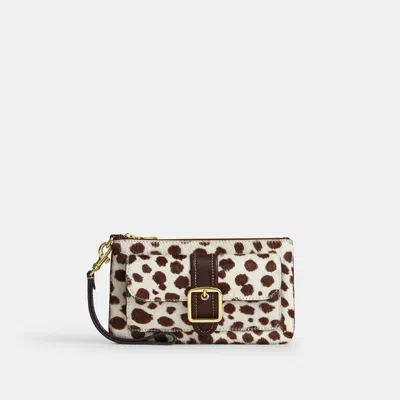 Coach Outlet Ashton Wristlet In Haircalf In Multi