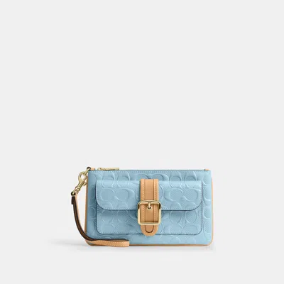 Coach Outlet Ashton Wristlet In Signature Leather