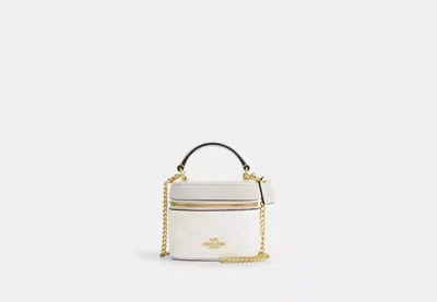 Coach Outlet Ava Crossbody Bag In Signature Canvas In White