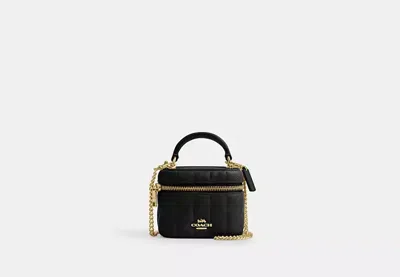 Coach Outlet Ava Crossbody Bag With Quilting In Black
