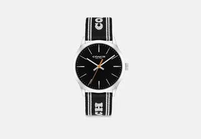 Coach Outlet Baxter Watch, 39 Mm In Black