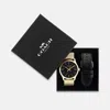 Coach Outlet Baxter Watch Gift Set, 39 Mm In Black