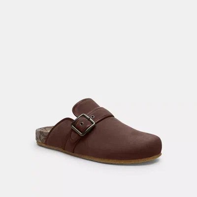 Coach Outlet Benjamin Clog In Brown