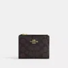 Coach Outlet Bifold Wallet In Signature Canvas In Multi