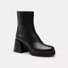 Coach Outlet Block Heel Boot In Black