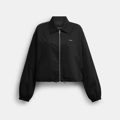 Coach Outlet Blouson Windbreaker In Black