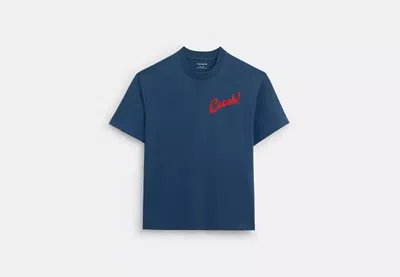 COACH OUTLET BOARDWALK SPECIALS T-SHIRT IN ORGANIC COTTON