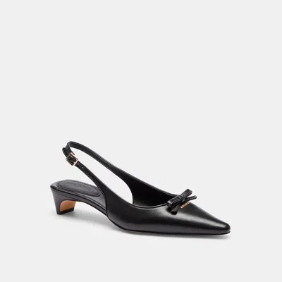 Coach Outlet Bow Slingback Heel In Multi
