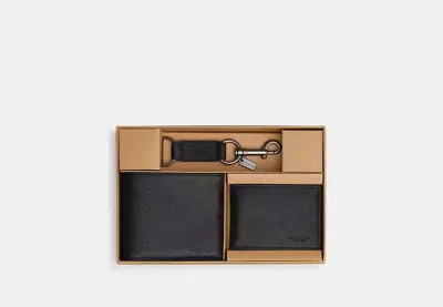 Coach Outlet Boxed 3 In 1 Wallet Gift Set In Oy2