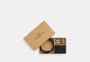 Coach Outlet Boxed Card Case And Belt Gift Set In Signature Canvas In Multi