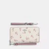 Coach Outlet Boxed Long Zip Around Wallet With Floral Print In Multi
