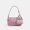 Coach Outlet Boxed Nolita 19 And Nolita Bag Charm Set In Signature Canvas In Pink