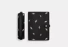 Coach Outlet Boxed Notebook And Pencil Case Set With Lightning Bolt Print In Black