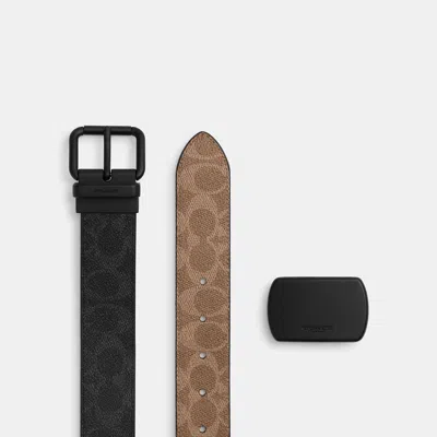 Coach Outlet Boxed Roller Buckle Cut-to-size Reversible Belt, 38 Mm