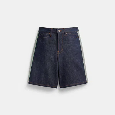 Coach Outlet | Brain Dead Denim Skater Shorts In Dark Blue