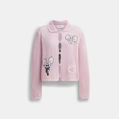 Coach Outlet | Brain Dead Kachi Mouse Cardigan In Pink