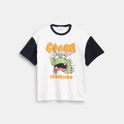 Coach Outlet | Brain Dead Zilly Dino T-shirt In White