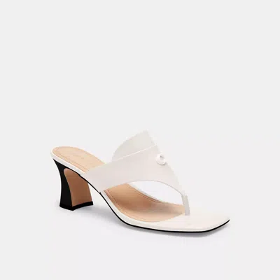 Coach Outlet Bree Sandal In White