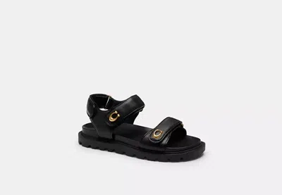 Coach Outlet Brynn Sandal In Black