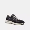 Coach Outlet C301 Sneaker With Signature Canvas In Grey