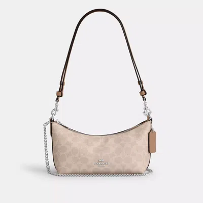 Coach Outlet Caitlin Shoulder Bag In Signature Canvas