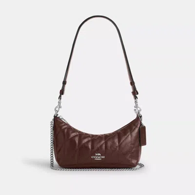 Coach Outlet Caitlin Shoulder Bag With Quilting In Multi