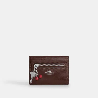 Coach Outlet Card Case With Charms In Multi