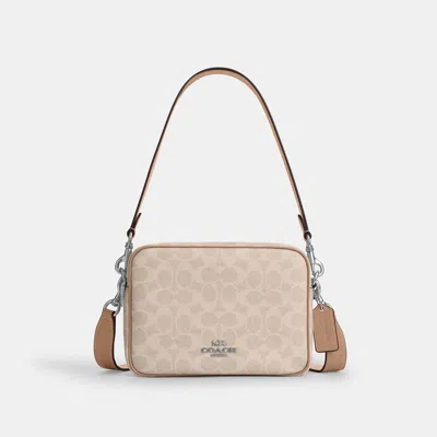 Coach Outlet Carey Crossbody Bag In Signature Canvas In Multi