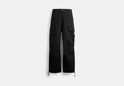 Coach Outlet Cargo Pants In Black