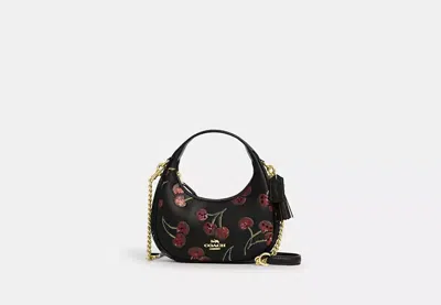 COACH OUTLET CARMEN MINI CROSSBODY BAG WITH CHERRY PRINT