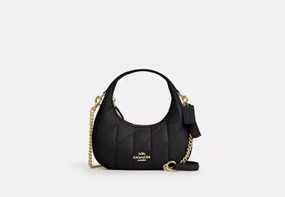 Coach Outlet Carmen Mini Crossbody Bag With Quilting In Black