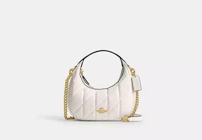 Coach Outlet Carmen Mini Crossbody Bag With Quilting In White
