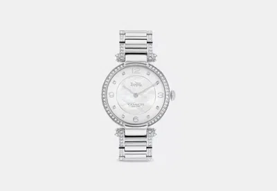 Coach Outlet Cary Watch, 34 Mm In Grey