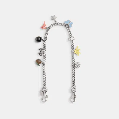 Coach Outlet Chain Strap With Charms In Multi