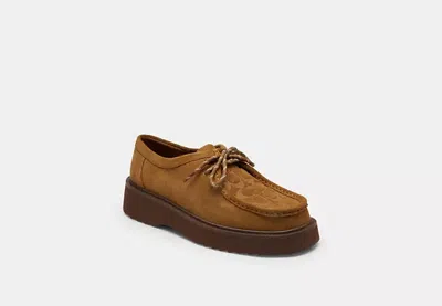 Coach Outlet Chukka Boot In Signature Suede In Brown