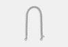 Coach Outlet Chunky Chain Shoulder Strap In Silver/silver