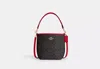 Coach Outlet City Bucket Bag In Signature Canvas In Brown