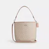 Coach Outlet City Large Bucket Bag In Signature Canvas In Multi